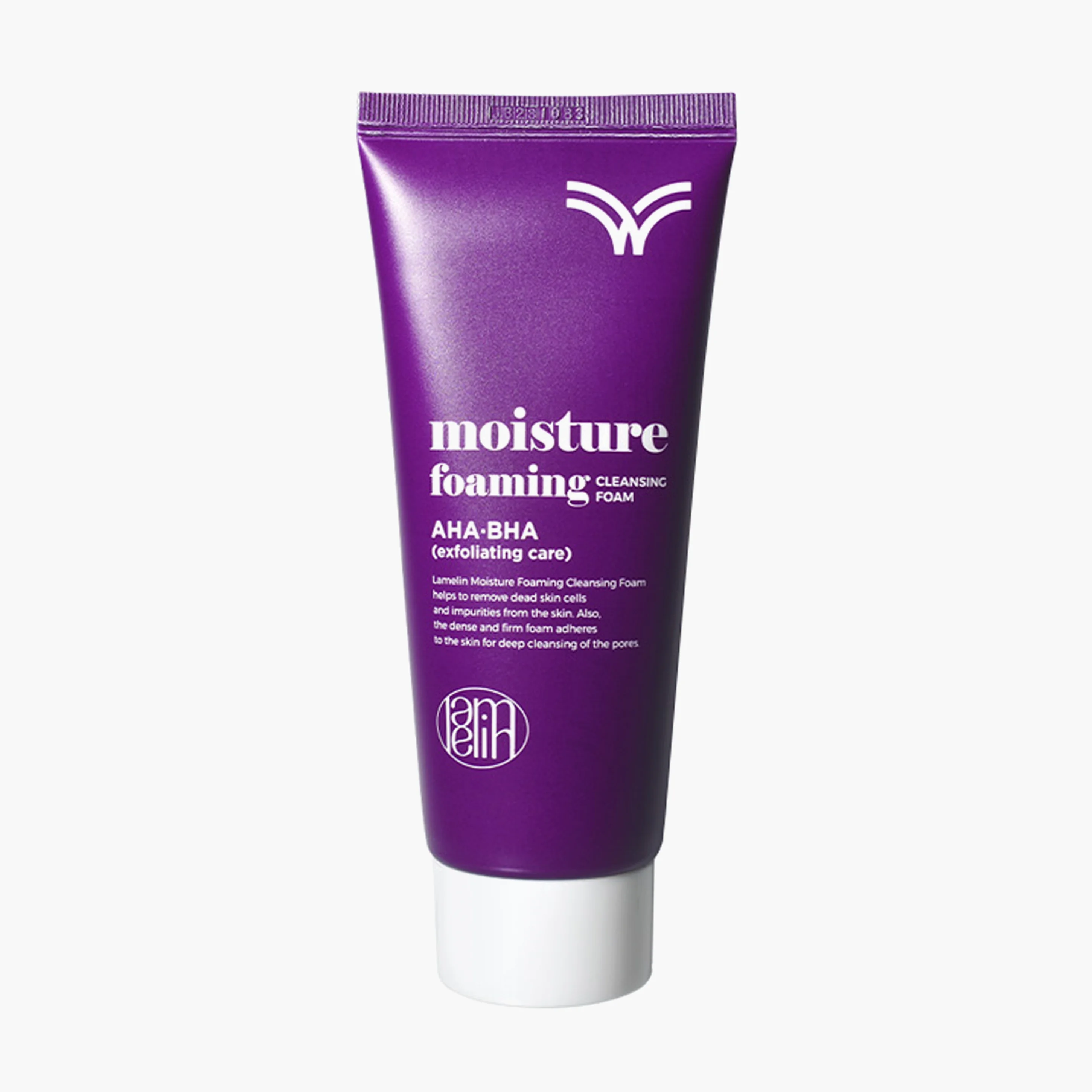 Пенка для умывания с кислотами | Lamelin Moisture Foaming Cleansing Foam AHA BHA 100ml
