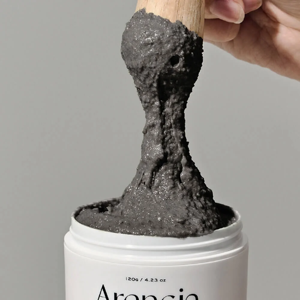 Пенка для глубокого очищения кожи | Arencia Black Tea & Yuzu Rice Mochi Cleanser 120g