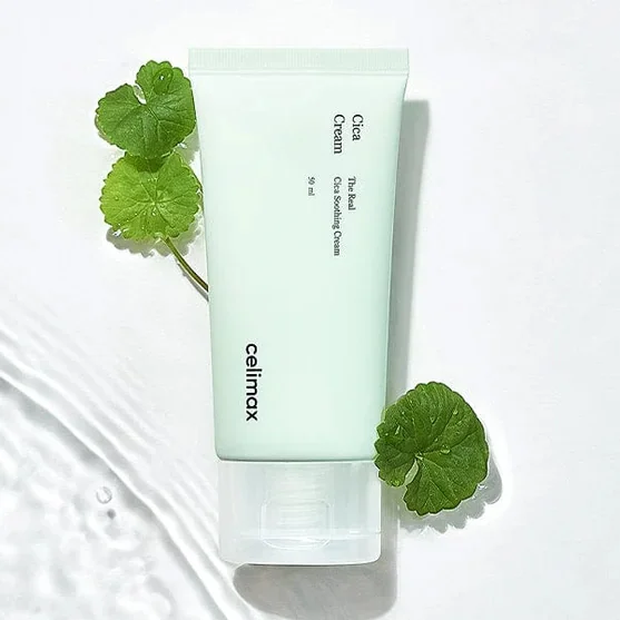Крем успокаивающий с центеллой азиатской | Celimax The Real Cica Soothing Cream 50ml - фото 3