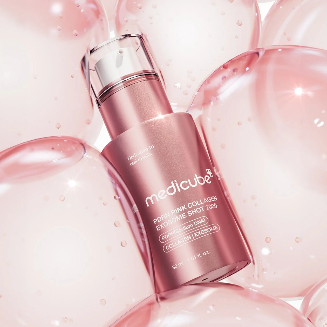 Сыворотка с PDRN и экзосомами | Medicube PDRN Pink Exosome Shot Serum 2000 30ml