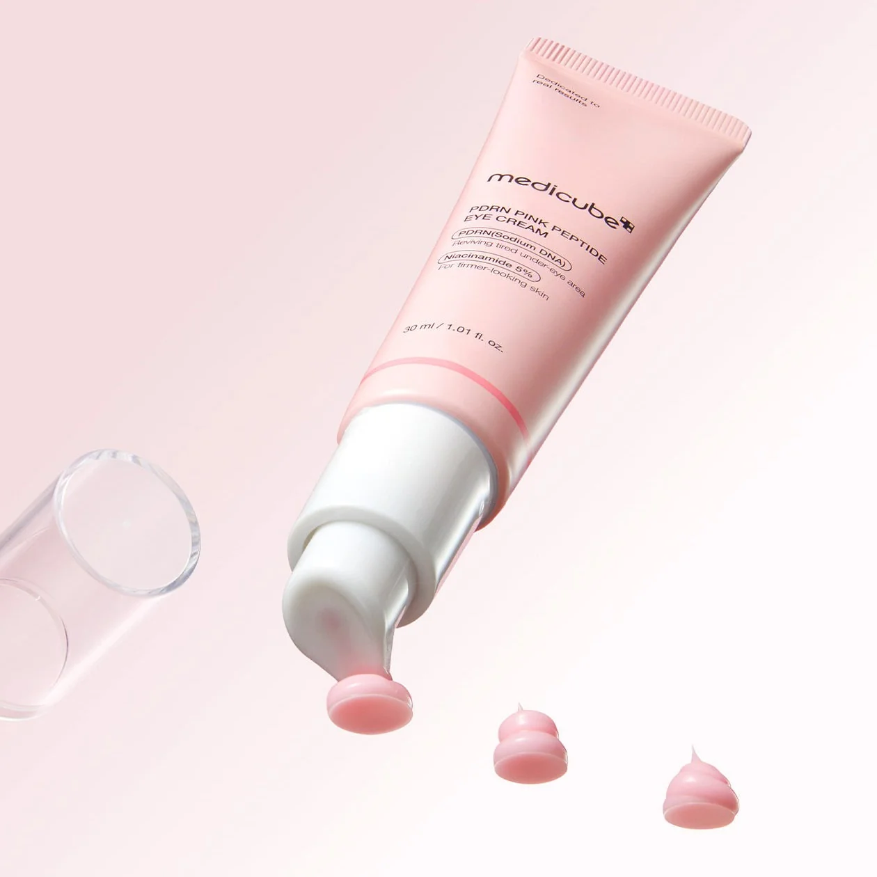 Крем для глаз с пептидами | Medicube PDRN Pink Peptide Eye Cream 30ml - фото 5