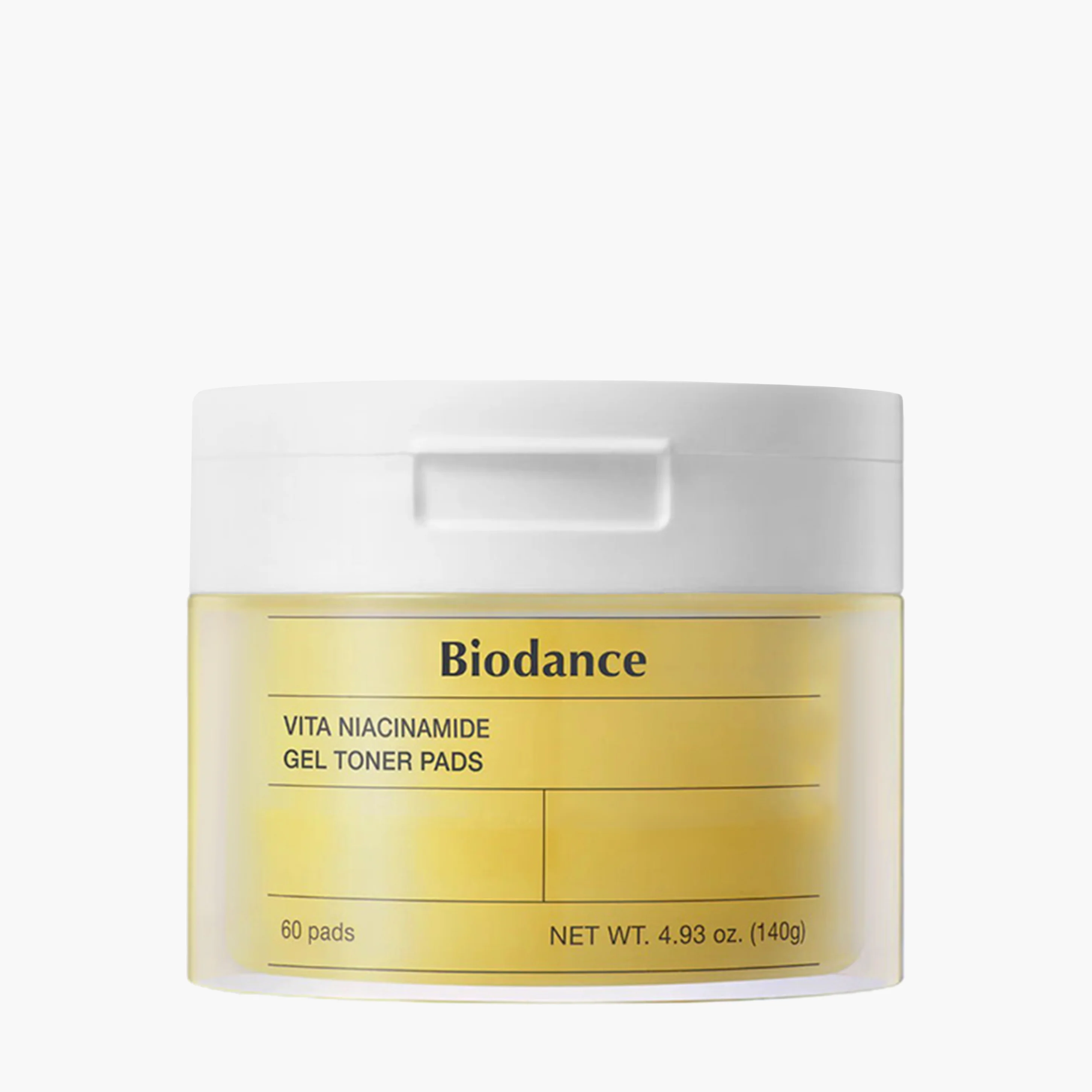 Тонер-пэды с витамином С и ниацинамидом  | Biodance Vita Niacinamide Gel Toner Pad 60шт