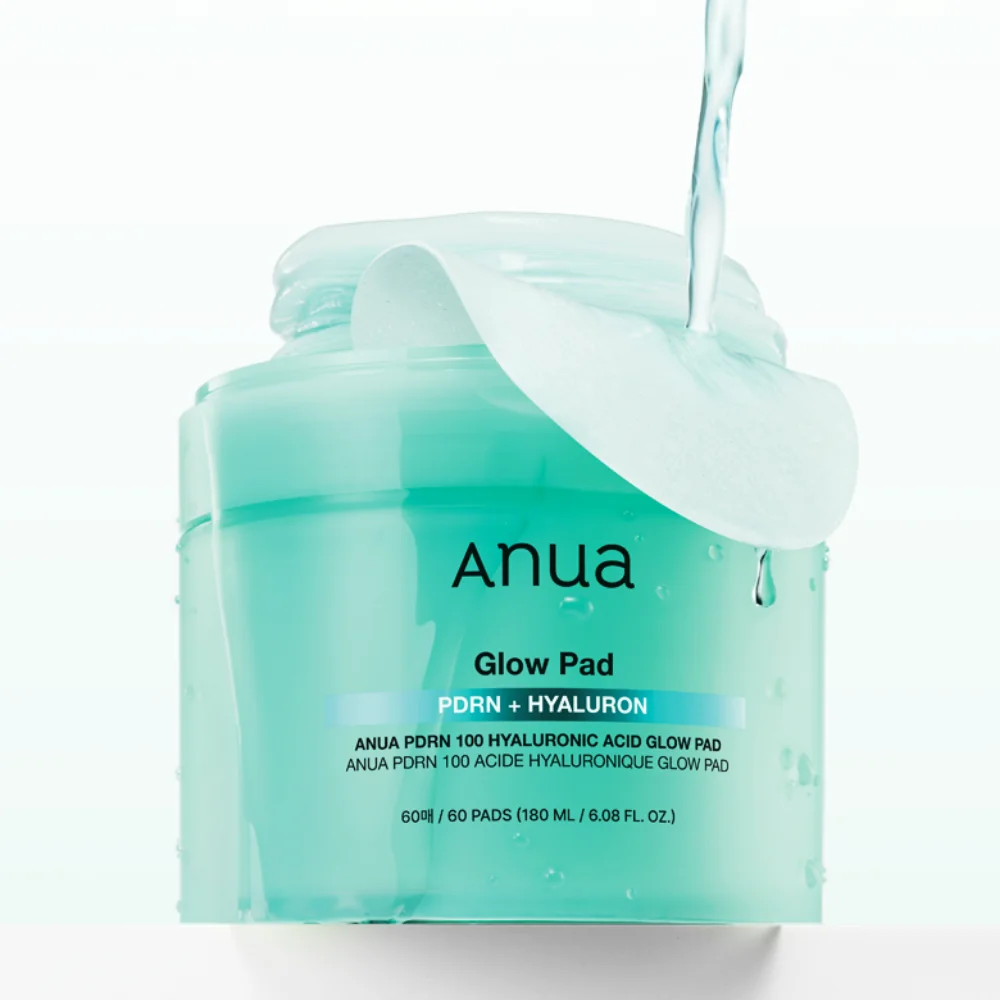 Пэды увлажняющие с гиалуроновой кислотой | ANUA PDRN Hyaluronic Glow Pad 180ml (60ea) - фото 5