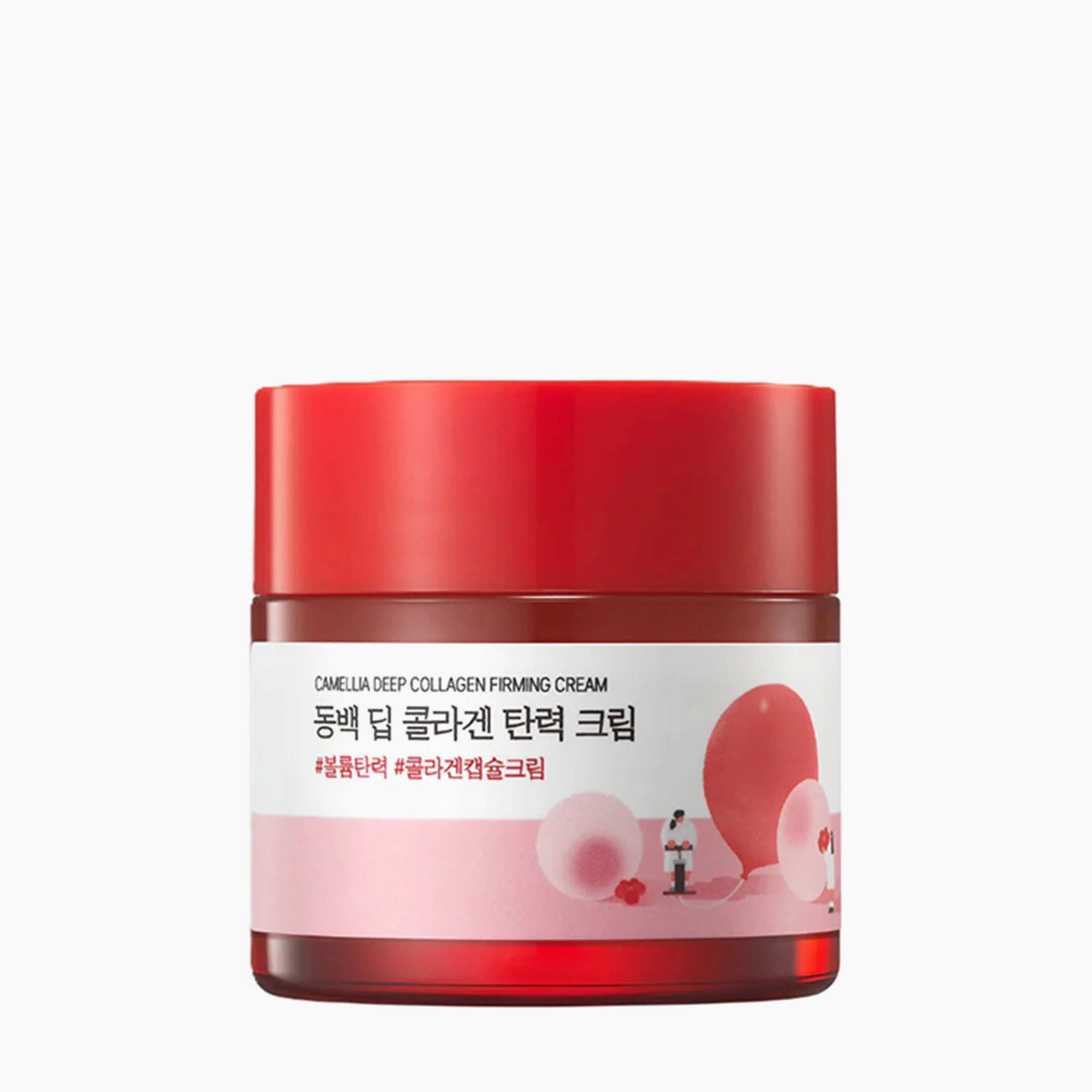 Крем укрепляющий коллагеновый с камелией | Round Lab Camellia Deep Collagen Firming Cream 50ml