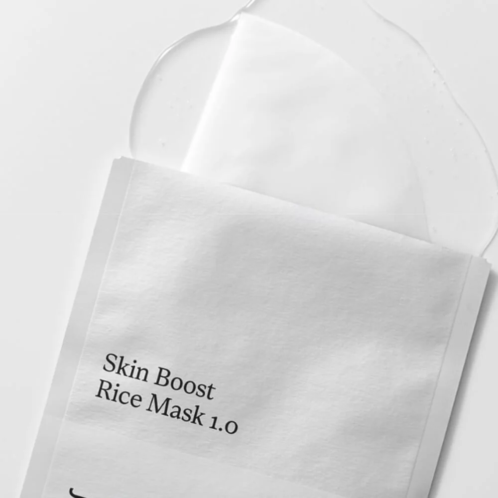 Маска-бустер тканевая с рисом | JMsolution JMSOLUTION SKIN BOOST RICE MASK 1.0 - фото 4