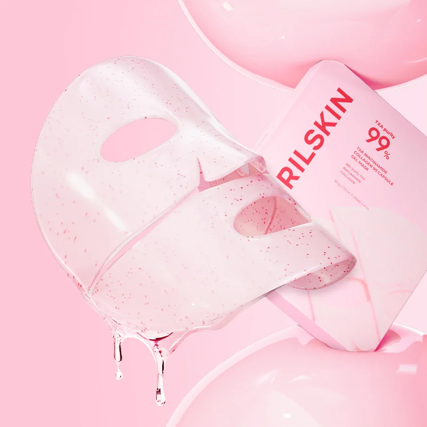 Маска гидрогелевая капсульная | APRILSKIN TXA NIACINAMIDE COLLAGEN 99 CAPSULE GEL MASK - фото 4