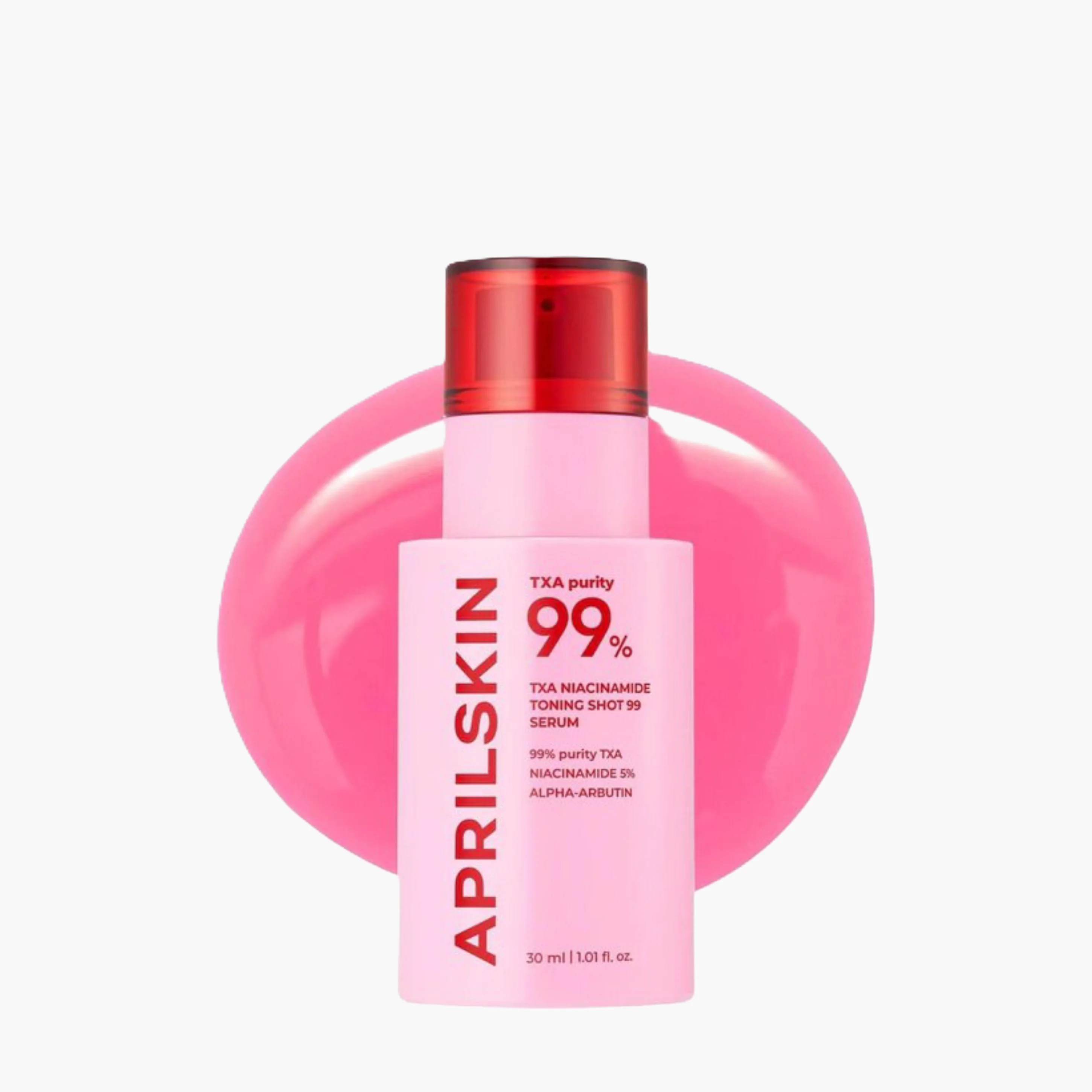 Сыворотка для лица осветляющая | APRILSKIN TXA Niacinamide Toning Shot 99  Serum 30ml