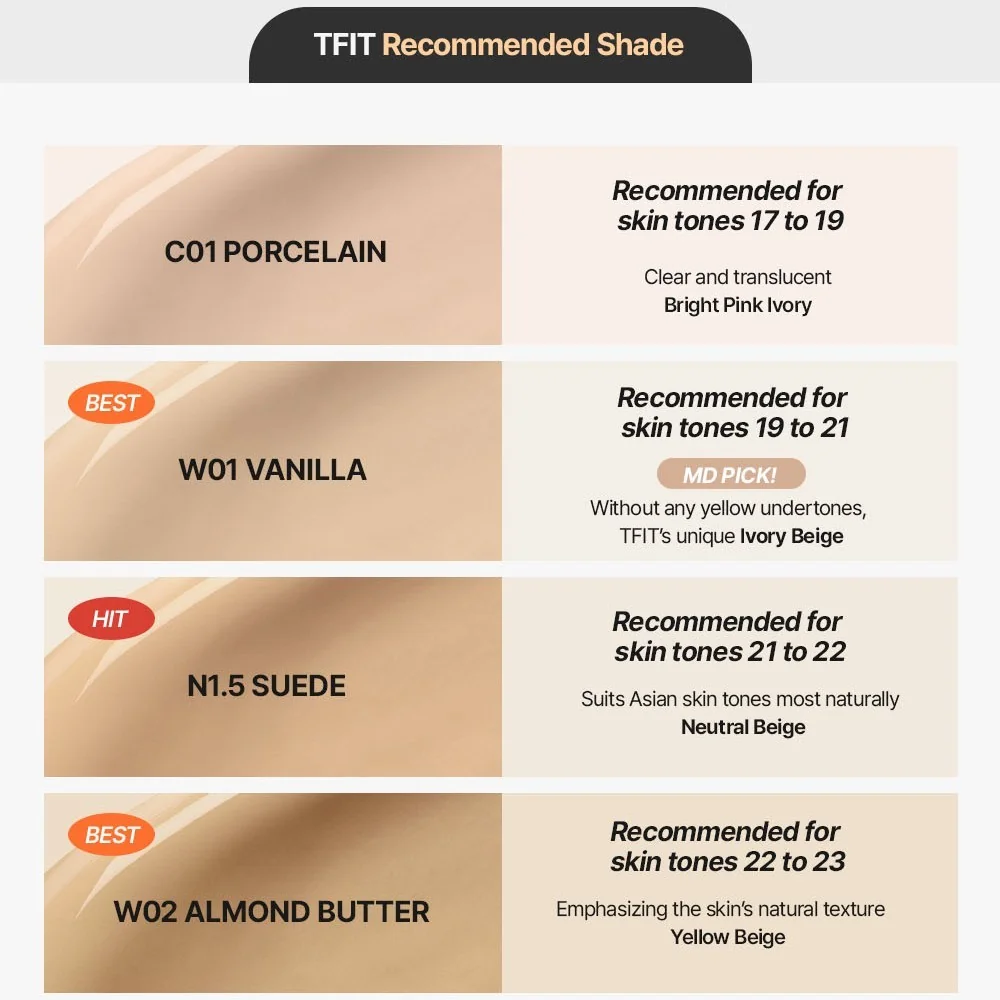 Кушон тональный с сияющим финишем | TFIT LAYERING FIT GLOW CUSHION EX C01 PORCELAIN - фото 5