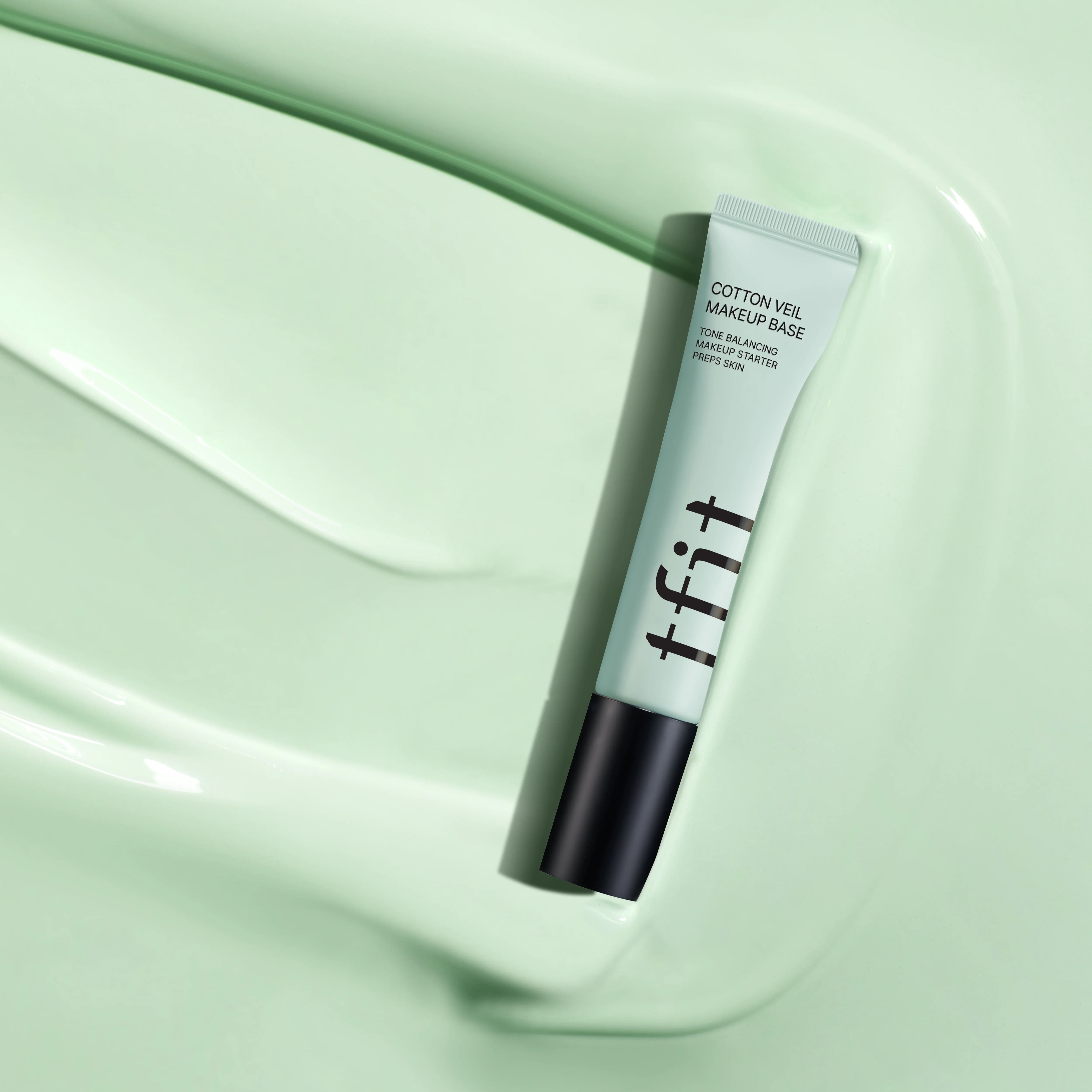 База под макияж тонирующая | TFIT Cotton Veil Makeup Base 01 Pure Green 30ml