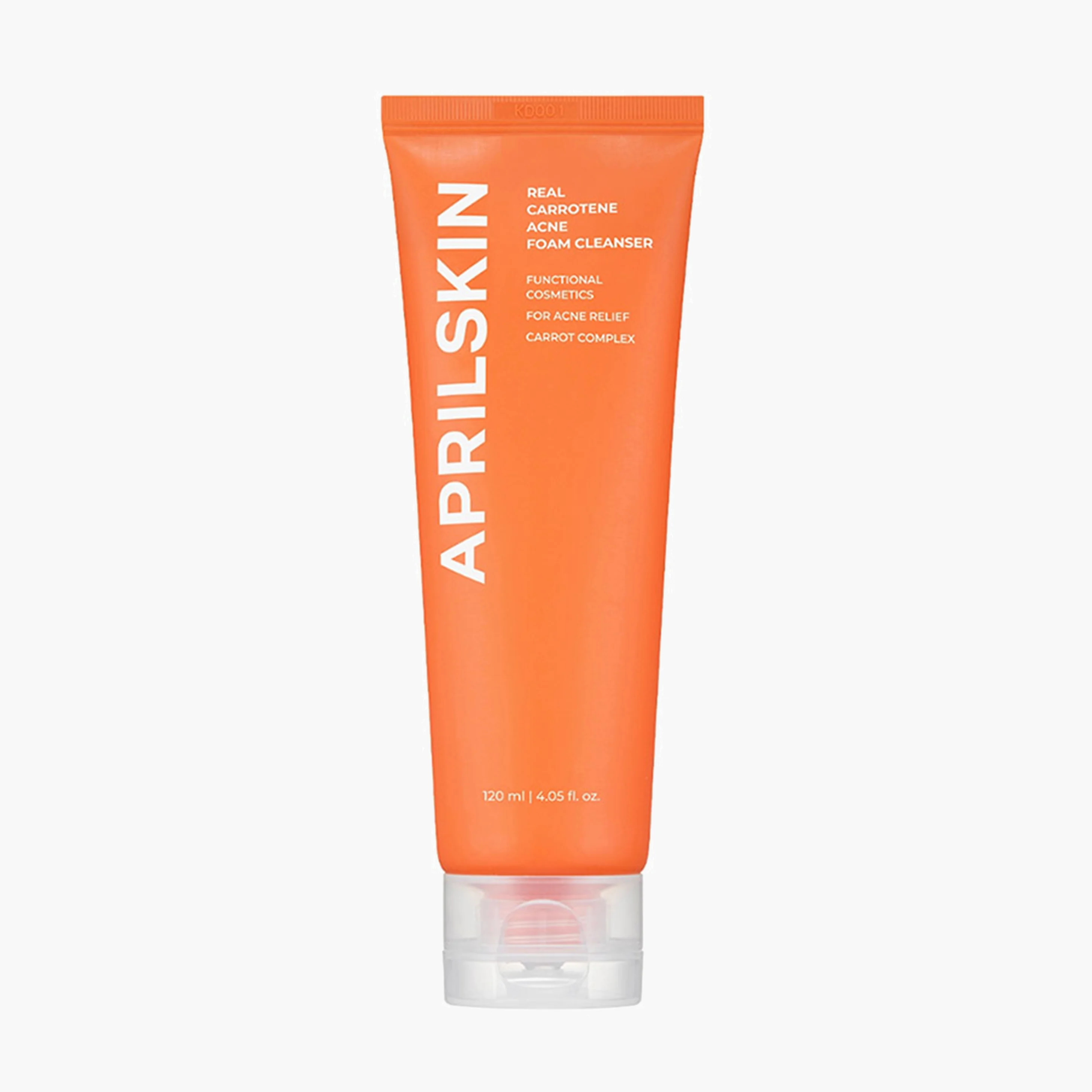 (Для Онлайн Продаж) Пенка для проблемной кожи | APRILSKIN Real Carrotene Acne Foam Cleanser 120g