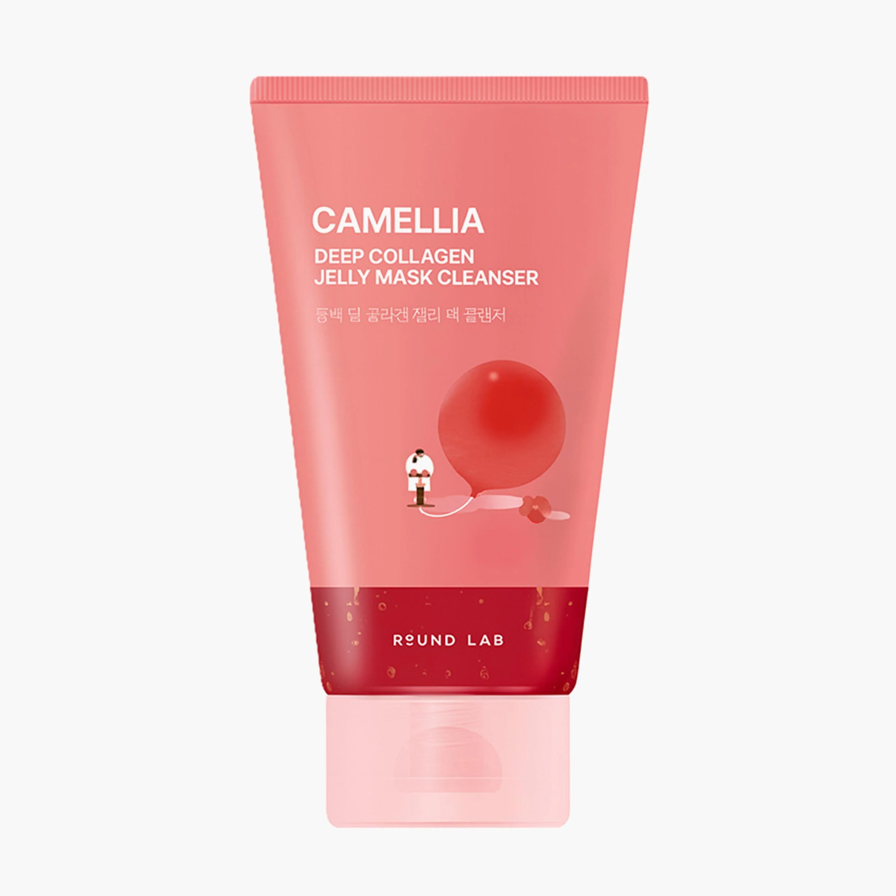 Гель-маска очищающая с камелией | Round Lab Deep Collagen Jelly Mask Cleanser 150ml