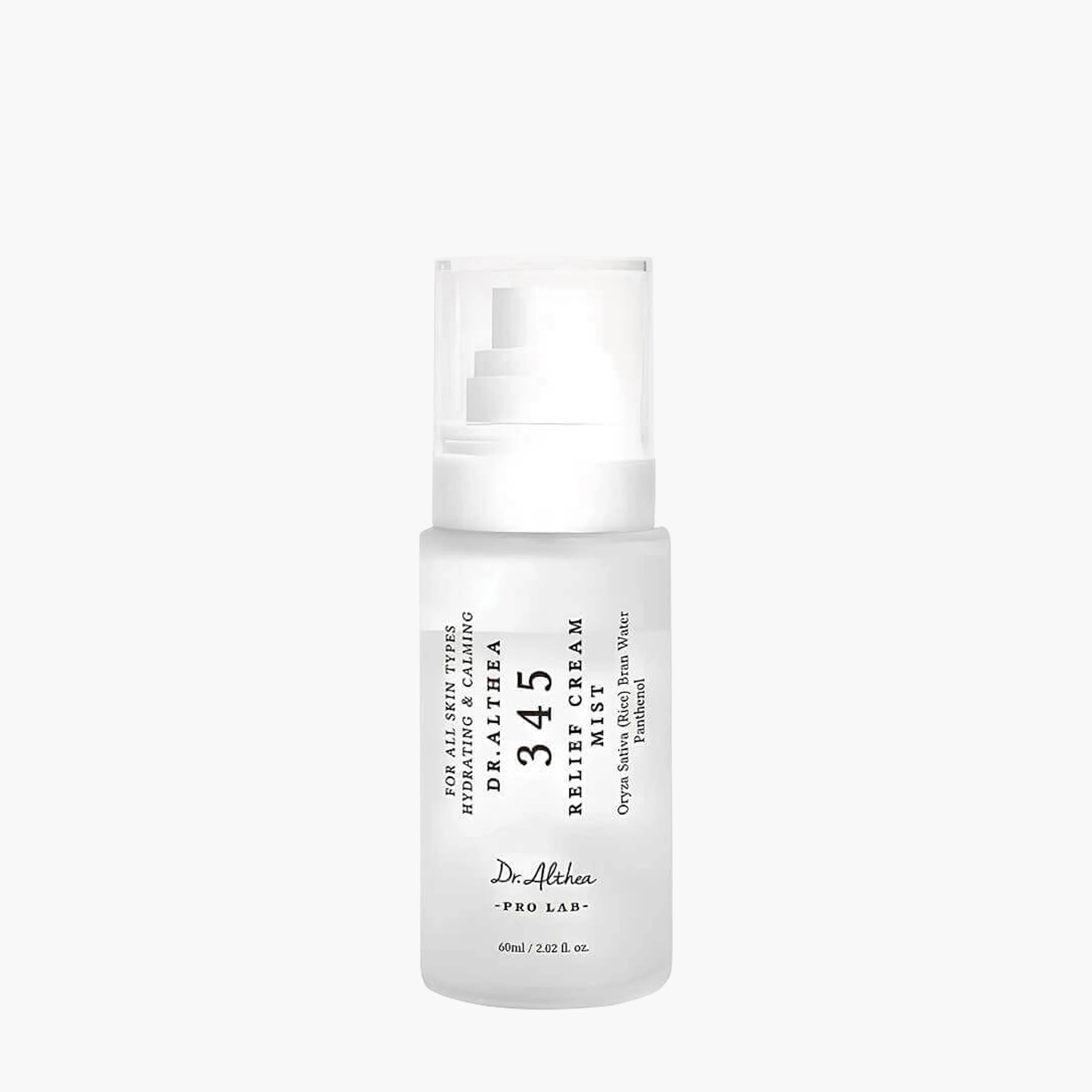 Крем-мист успокаивающий с гидролатом риса и пантенолом | Dr.Althea 345 Relief Cream Mist 60ml