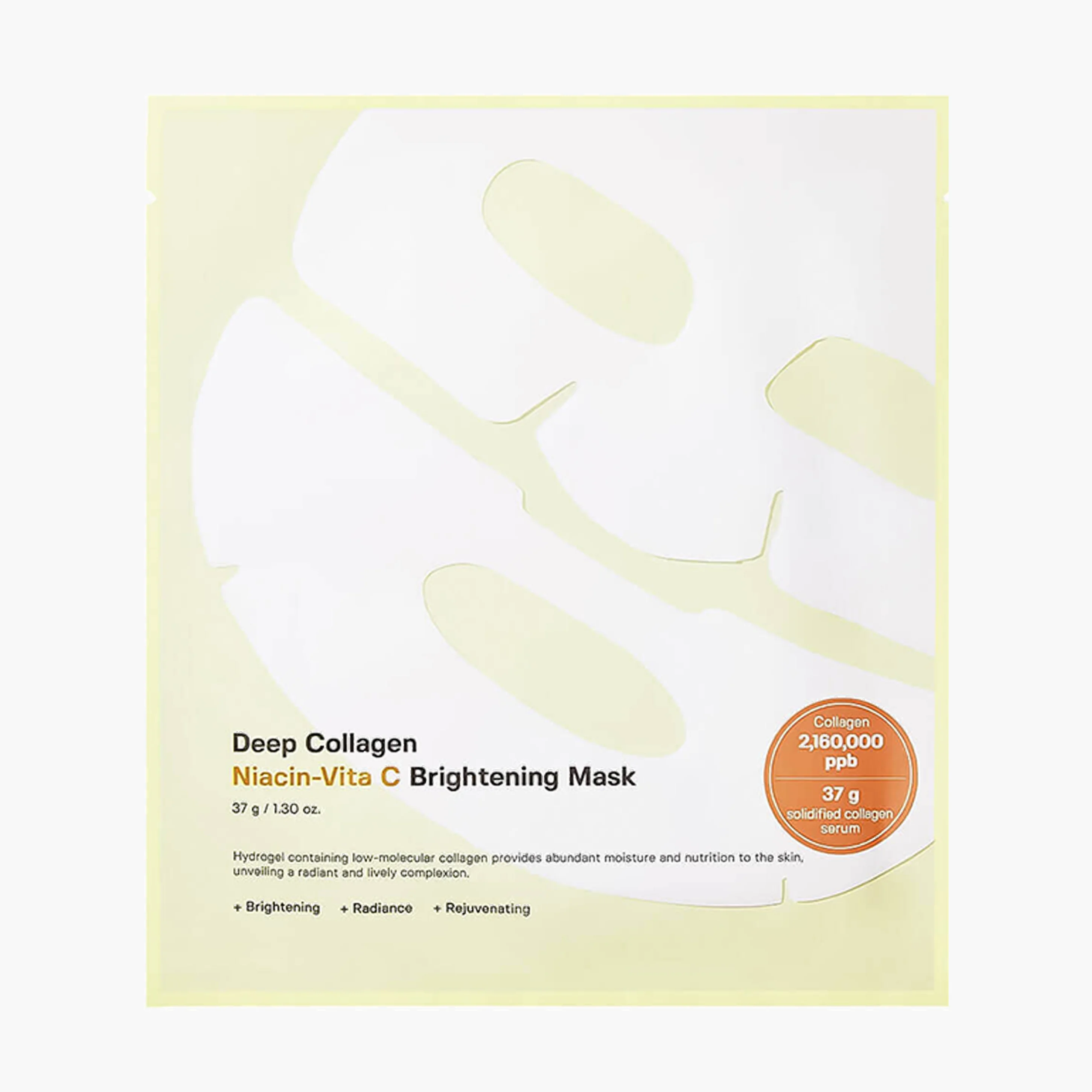 Маска гидрогелевая осветляющая | Sungboon Editor Deep Collagen Niacin Vita C Brightening Mask 37g