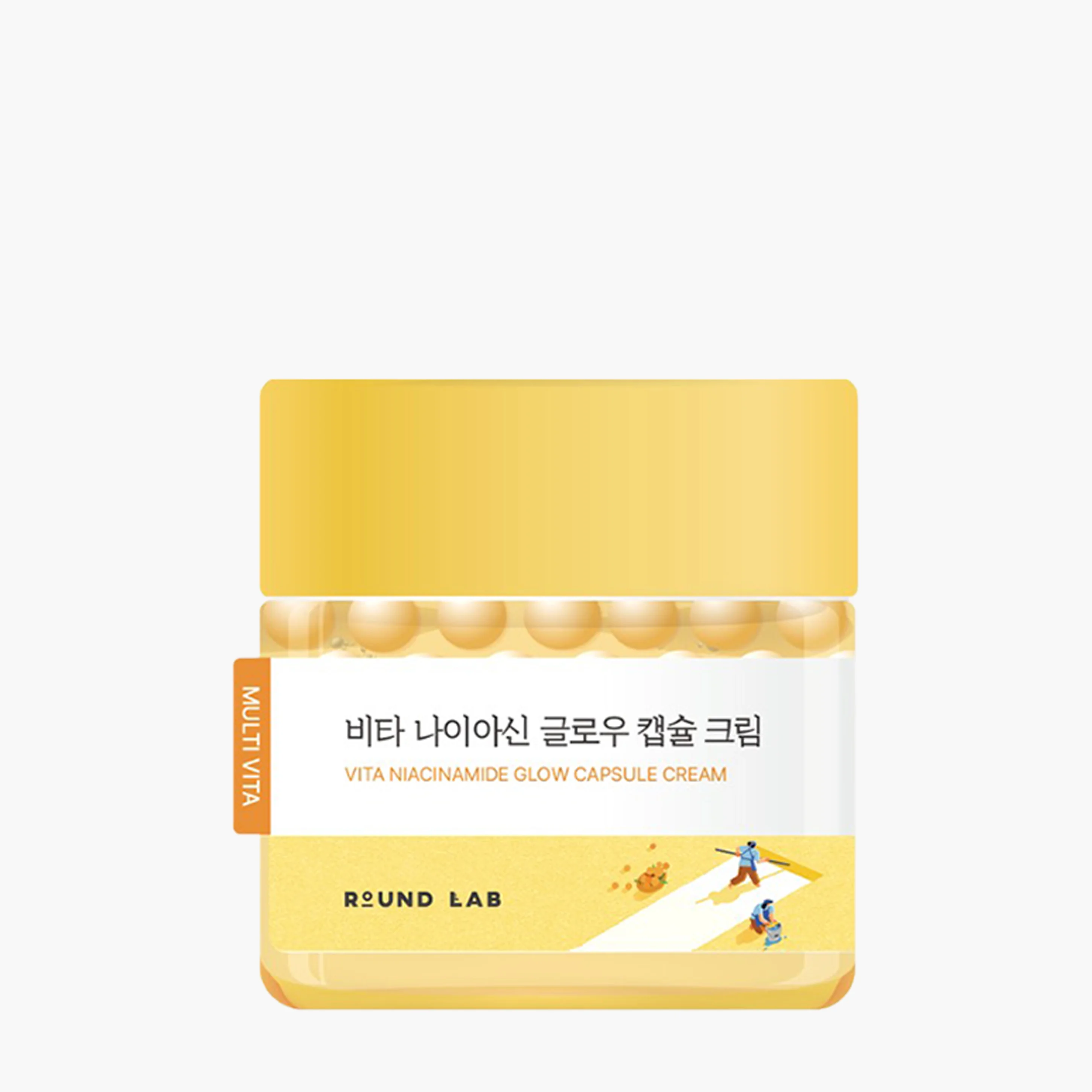 Крем капсульный с ниацинамидом | Round Lab Vita Niacinamide Glow Capsule Cream 50ml