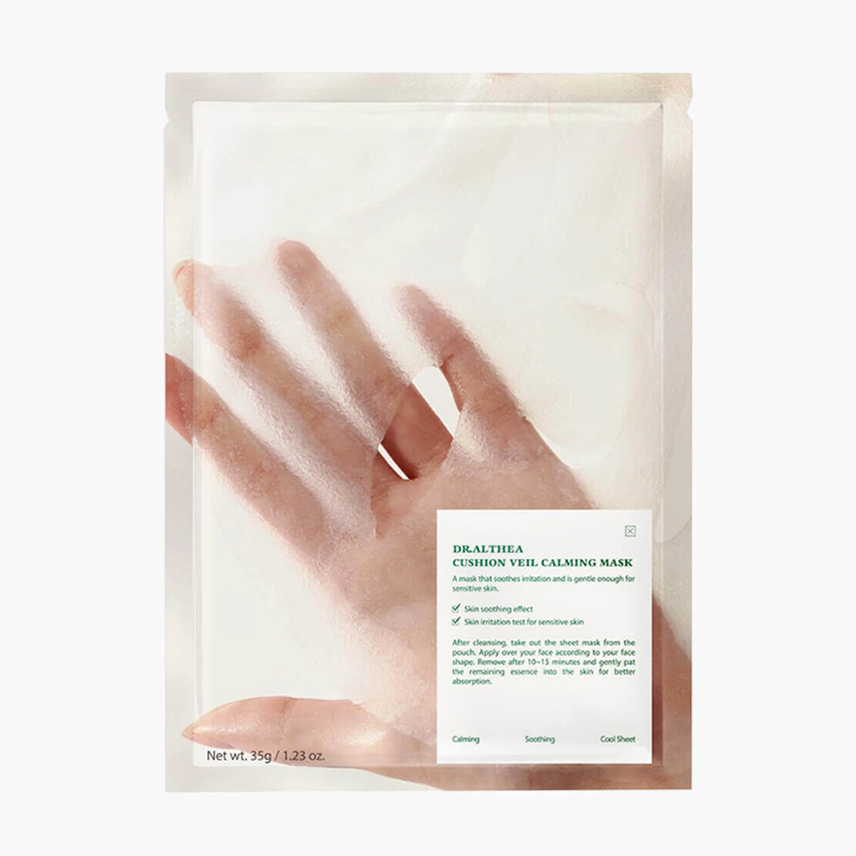Маска тканевая успокаивающая с охлаждающим эффектом | Dr.Althea Cushion Veil Calming Mask 35g