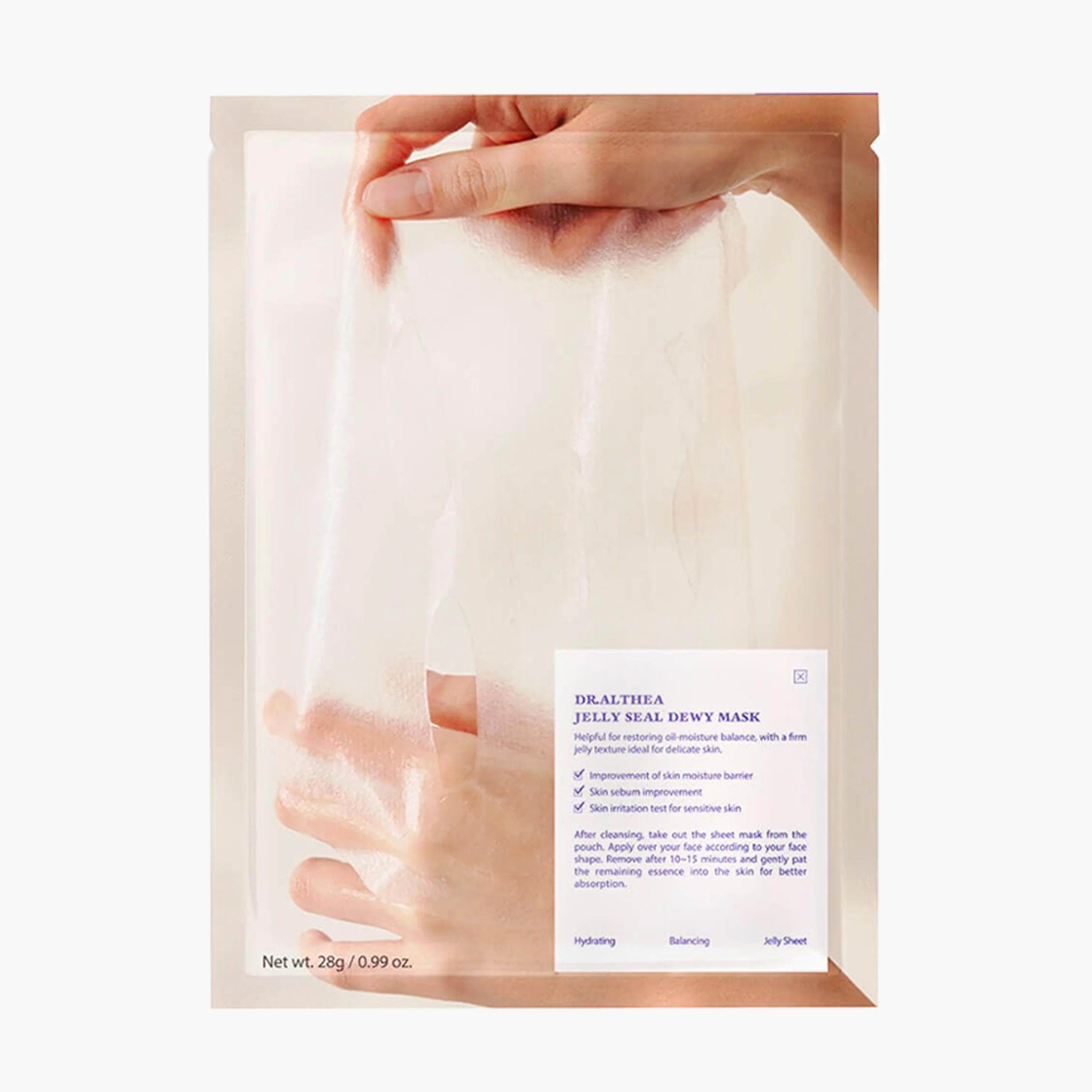 Маска тканевая увлажняющая с PDRN | Dr.Althea Jelly Seal Dewy Mask 28g